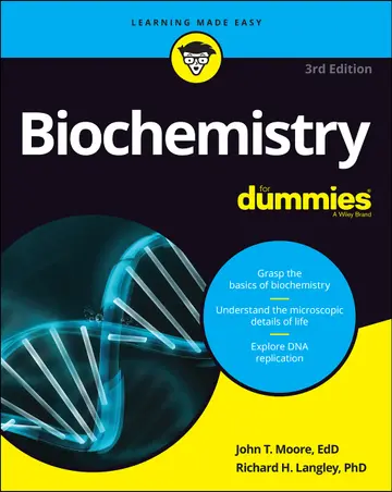 Cover of Biochemistry for Dummies, 3rd Edition