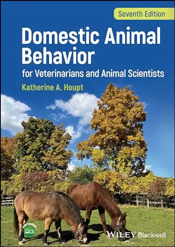 Cover of Domestic Animal Behavior for Veterinarians and Animal Scientists 7Ed