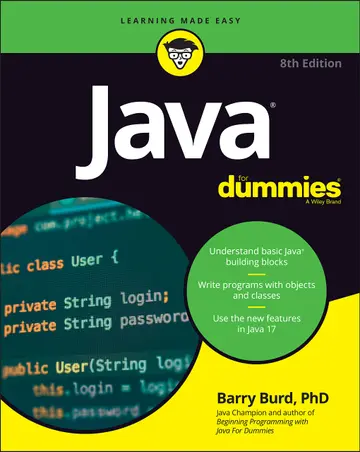 Cover of Java for Dummies