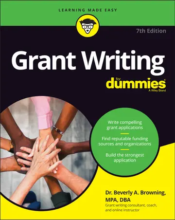 Cover of Grant Writing for Dummies, 7th Edition (For Dummies (Business & Personal Finance))
