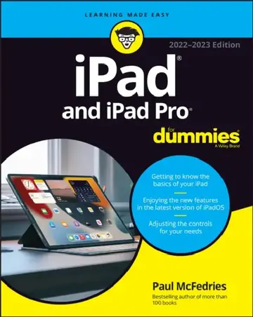Cover of iPad & iPad Pro for Dummies