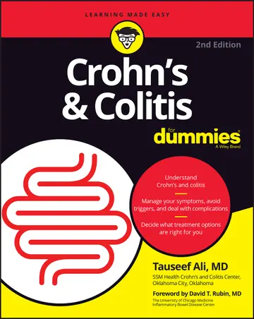 Cover of Crohn's and Colitis for Dummies, 2nd Edition
