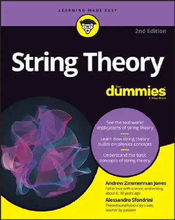 Cover of String Theory for Dummies