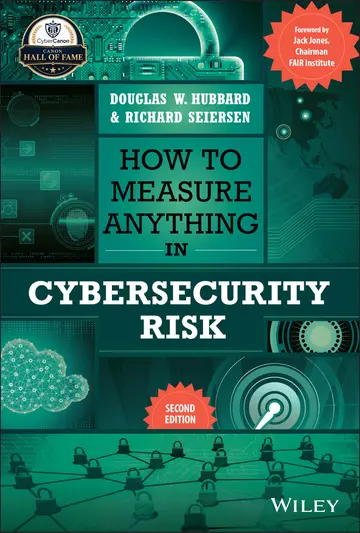 Cover of How to Measure Anything in Cybersecurity Risk 2nd Edition