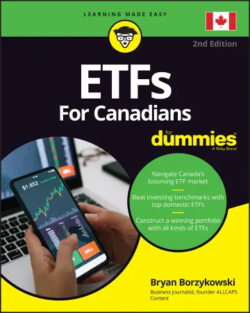 Cover of ETFs for Canadians for Dummies, 2nd Edition