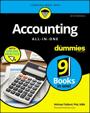 Cover of Accounting All-in-One for Dummies (+ Videos and Quizzes Online), 3rd Edition