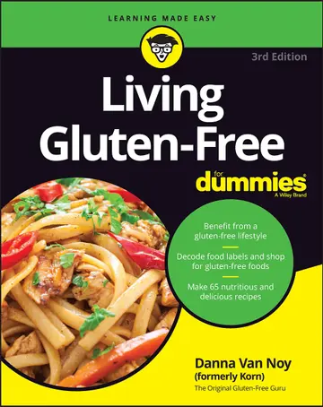 Cover of Living Gluten-Free for Dummies, 3rd Edition