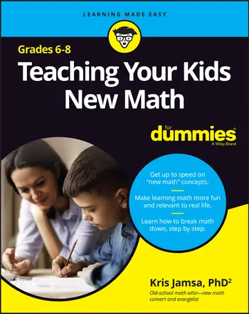 Cover of Teaching Your Kids New Math, 6-8 for Dummies