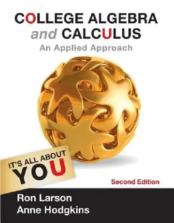 Cover of College Algebra and Calculus