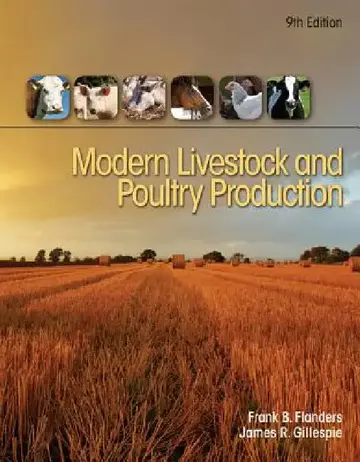 Cover of Modern Livestock & Poultry Production, 9th Student Edition