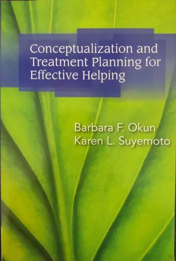 Cover of Conceptualization and Treatment Planning for Effective Helping