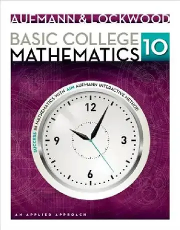 Cover of Basic College Mathematics