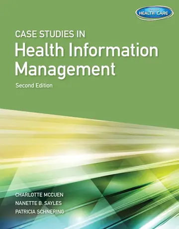 Cover of Case Studies for Health Information Management 2Nd Edition