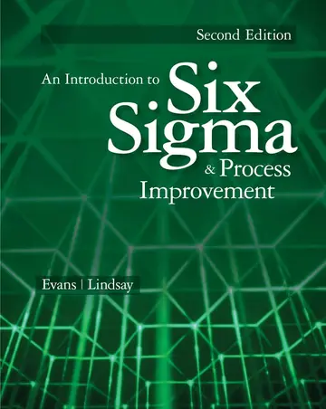 Cover of Introduction to Six Sigma and Process Improvement