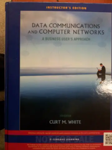 Cover of Data Communications and Computer Networks