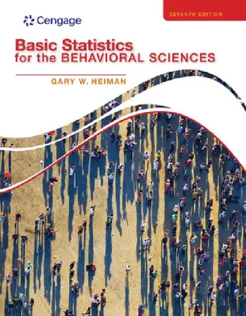 Cover of Basic Statistics for the Behavioral Sciences