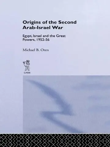 Cover of The Origins of the Second Arab-Israel War