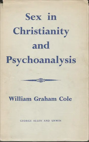Cover of Sex in Christianity and Psychoanalysis