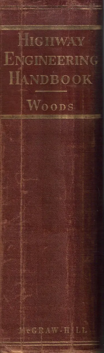 Cover of Highway Engineering Handbook