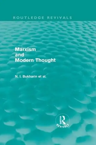 Cover of Marxism and Modern Thought