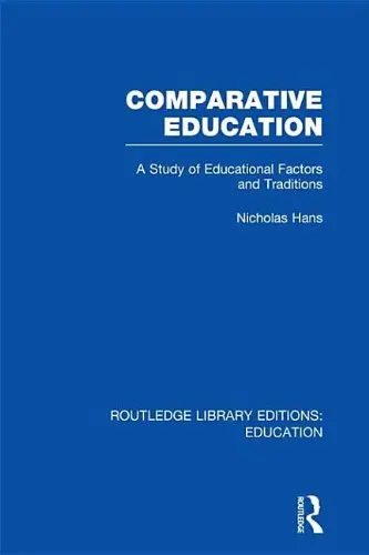 Cover of Comparative Education
