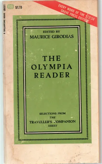 Cover of The Olympia Reader [Taschenbuch] by GIRODIAS,MAURICE