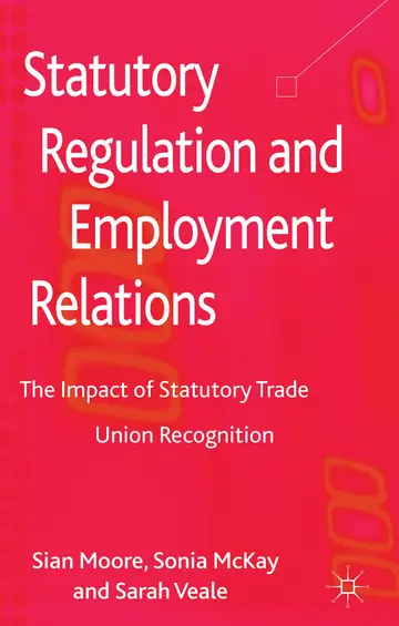 Cover of Statutory Regulation and Employment Relations