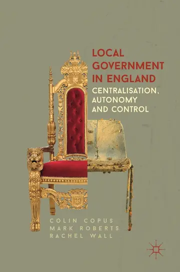Cover of Local Government in England