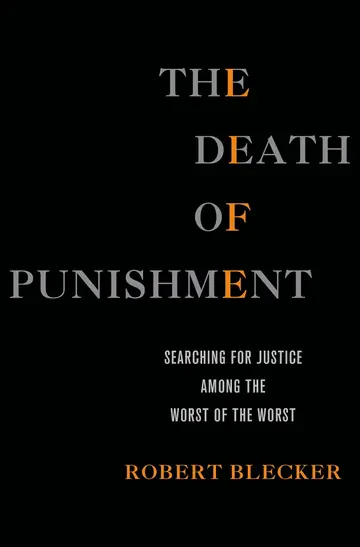 Cover of The Death of Punishment