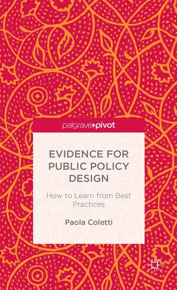Cover of Evidence for Public Policy Design