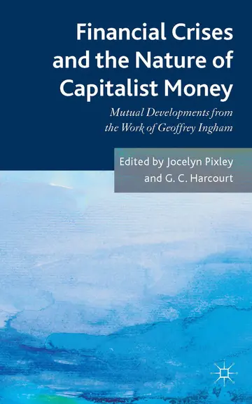 Cover of Financial crises and the nature of capitalist money