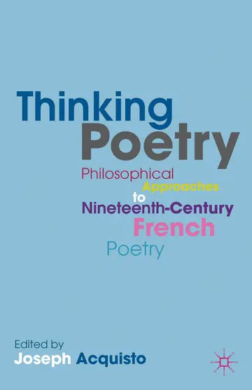 Cover of Thinking Poetry