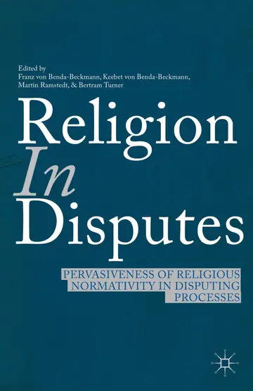 Cover of Religion in Disputes