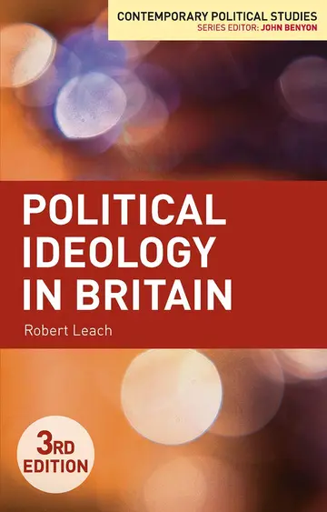 Cover of Political Ideology in Britain