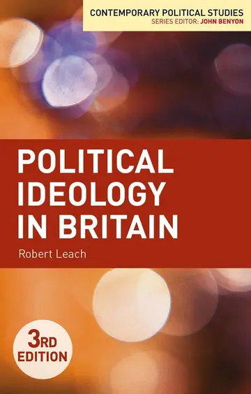 Cover of Political Ideology in Britain