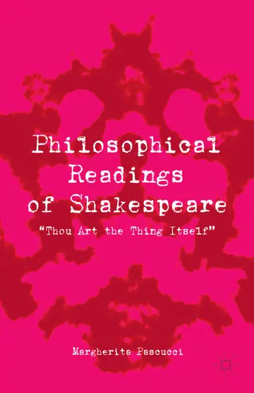 Cover of Philosophical Readings of Shakespeare