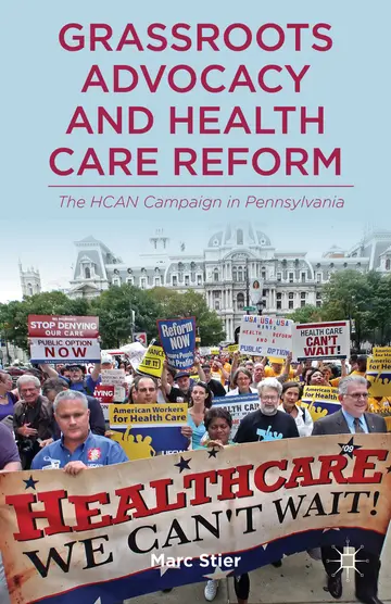 Cover of Grassroots Advocacy and Health Care Reform