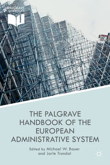 Cover of The Palgrave Handbook of the European Administrative System