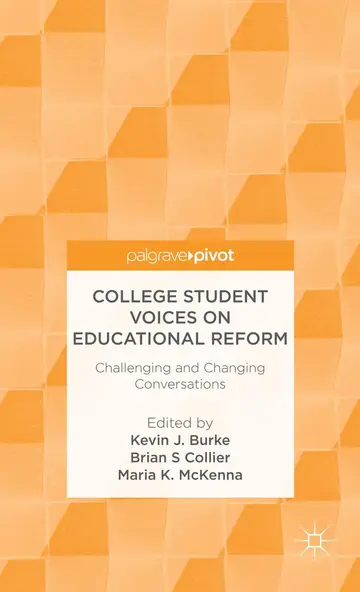 Cover of College Student Voices on Educational Reform
