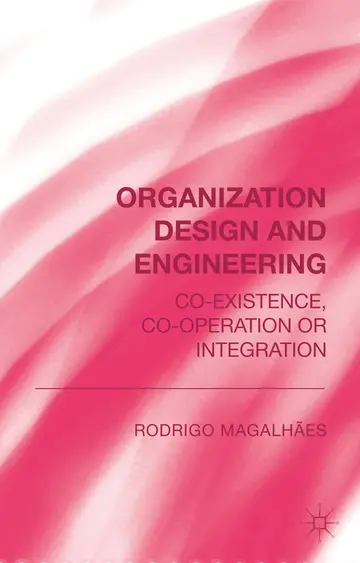 Cover of Organization Design and Engineering