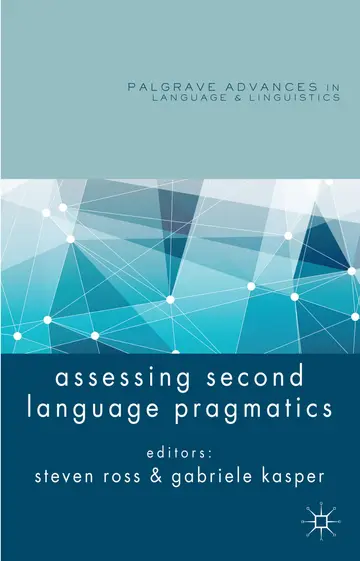 Cover of Assessing Second Language Pragmatics