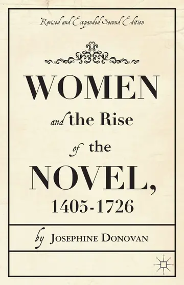 Cover of Women and the Rise of the Novel, 1405-1726