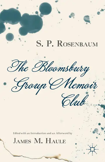 Cover of The Bloomsbury Group Memoir Club