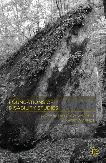 Cover of Foundations of Disability Studies