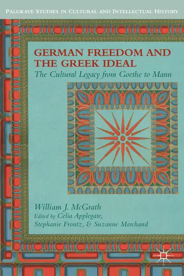 Cover of German Freedom and the Greek Ideal
