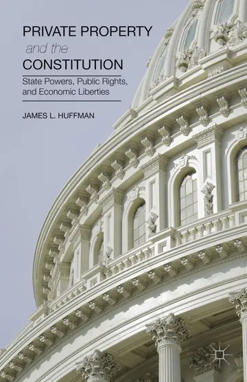 Cover of Private Property and the Constitution
