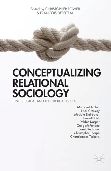 Cover of Conceptualizing Relational Sociology