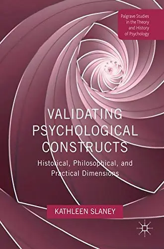 Cover of Validating Psychological Constructs