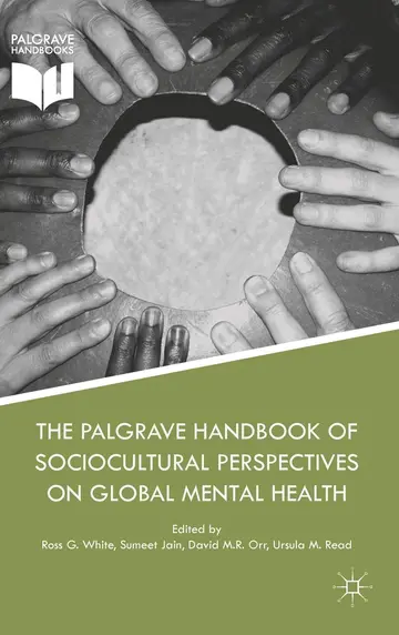 Cover of The Palgrave Handbook of Sociocultural Perspectives on Global Mental Health