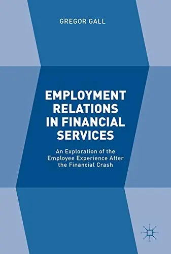 Cover of Employment Relations in Financial Services